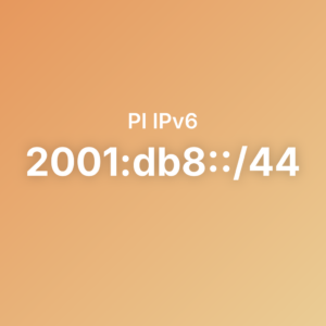 RIPE PI Sponsoring